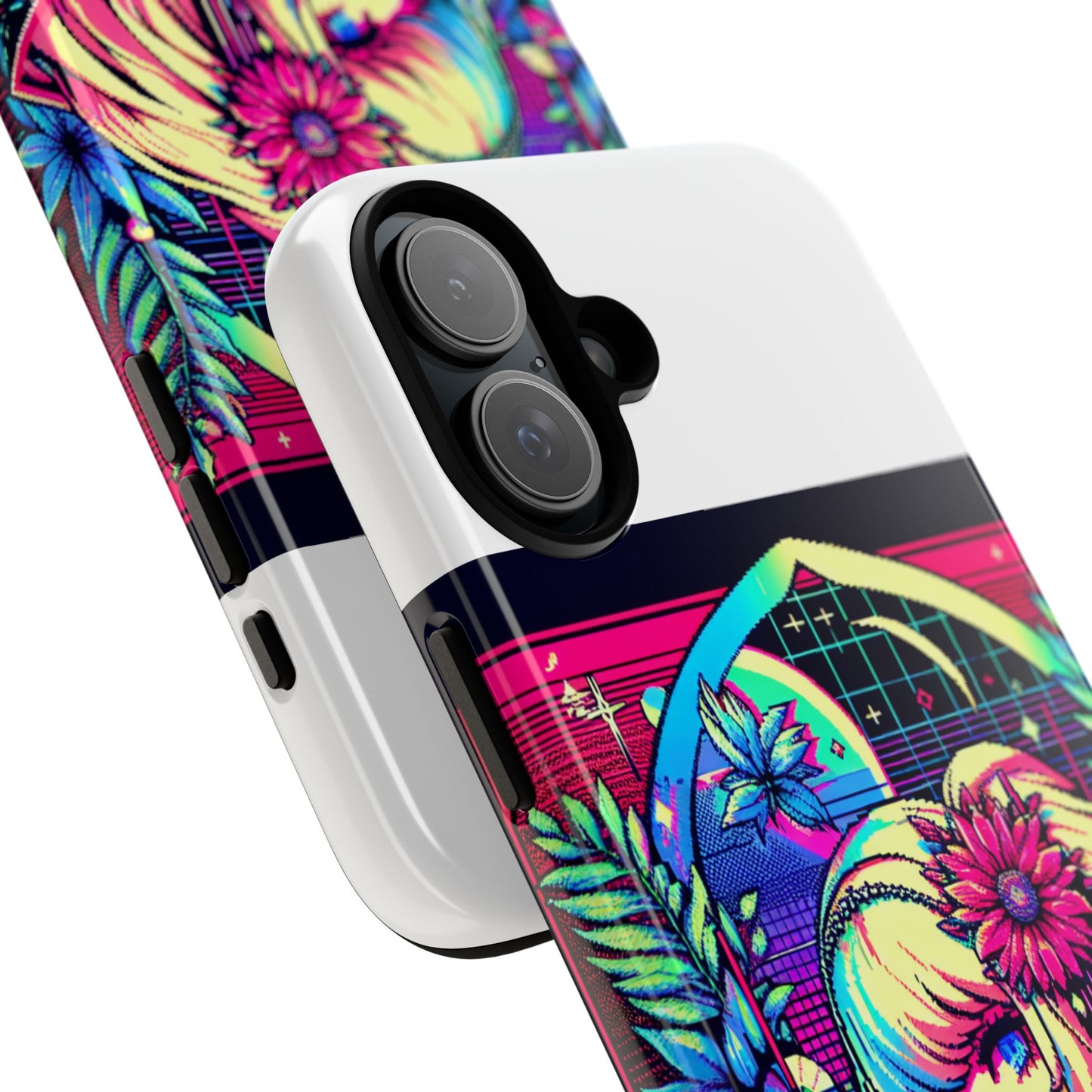 npc detox plan - vibrant protective phone case for anime and comic lovers, durable shock absorption, uv protected, glossy or matte finish