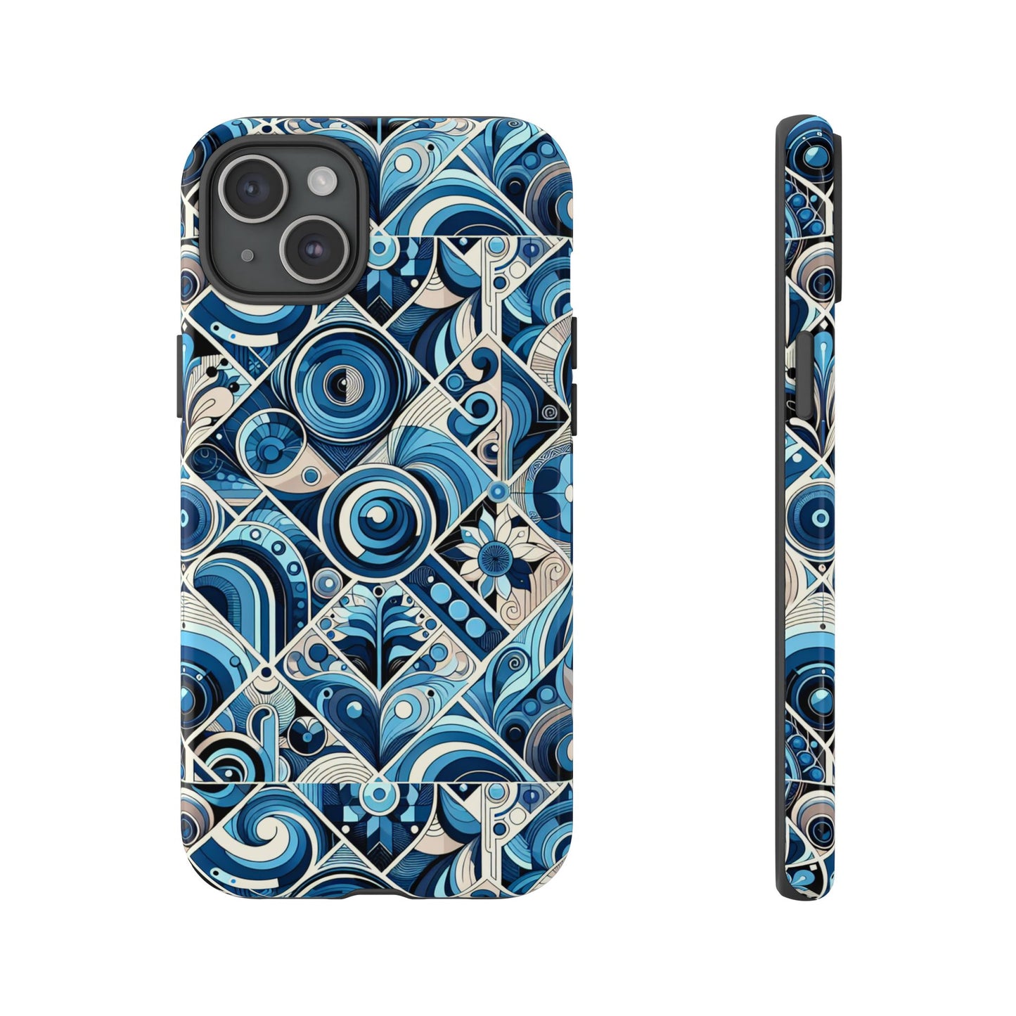 pattern image 6 vibrant 3d shockproof phone case for anime and comic fans