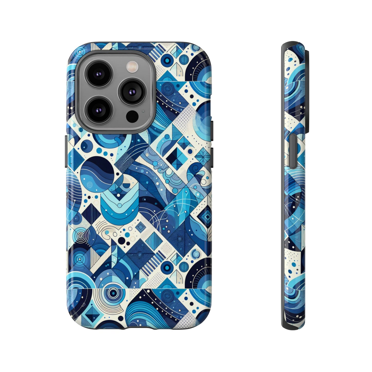 pattern image 2 retro anime comic phone case for men women and teens compatible with iphone 13, 14, 15 & 16 – all models including pro, pro max & plus