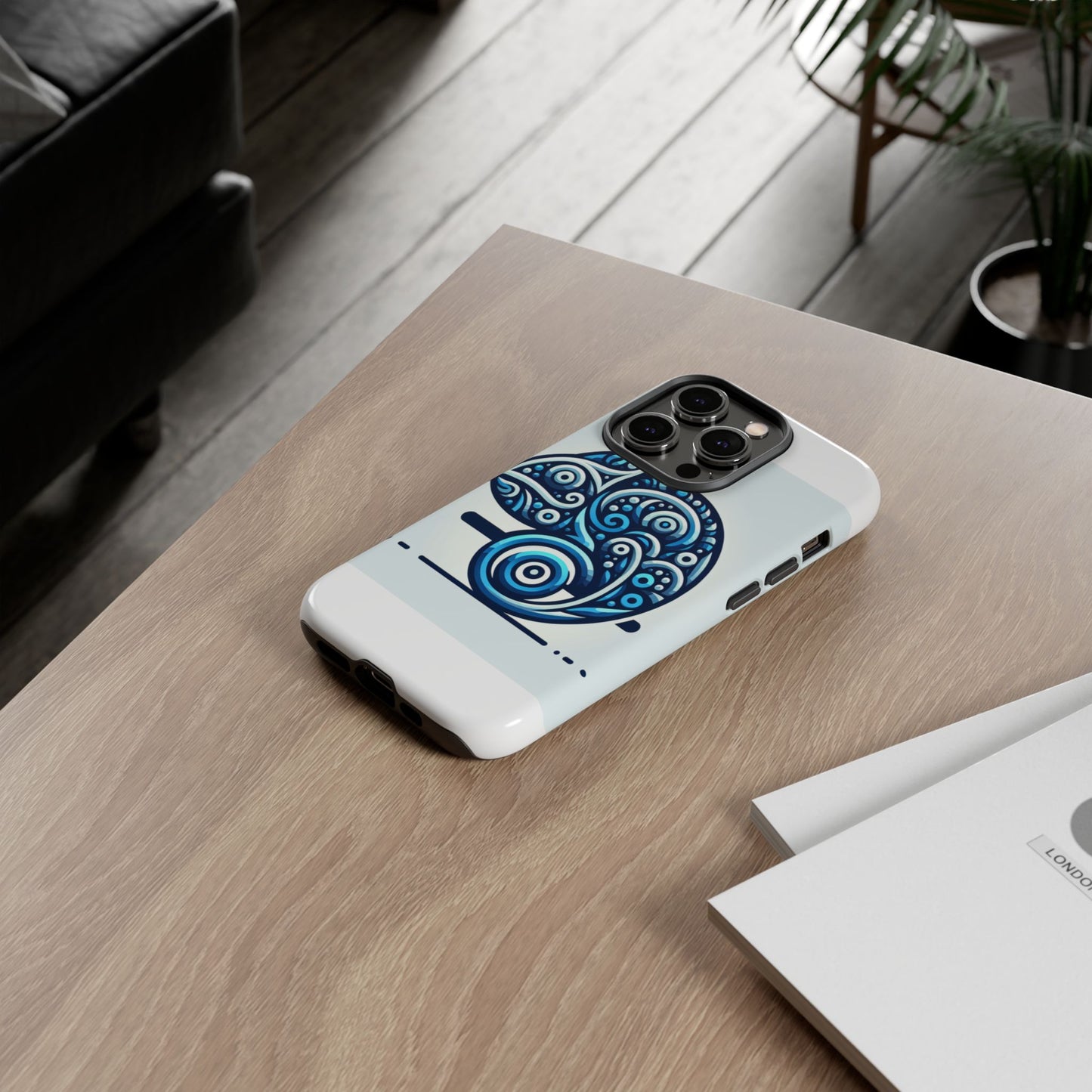 vibrant 3d blue animal design protective phone case – unique accessory for self-expression compatible with iphone 13, 14, 15 & 16 – all models including pro, pro max & plus