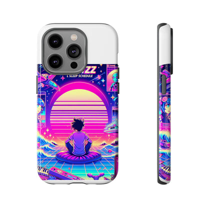 W Rizz L Sleep Schedule Protective Phone Case for Anime Lovers