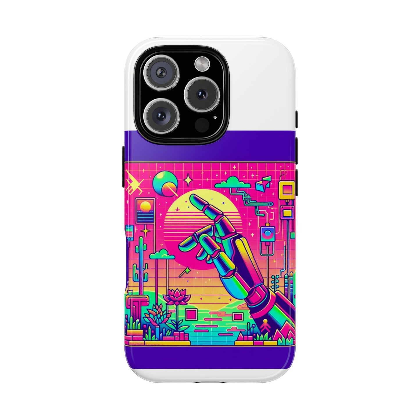 touch grass technician 3d wrap protective phone case