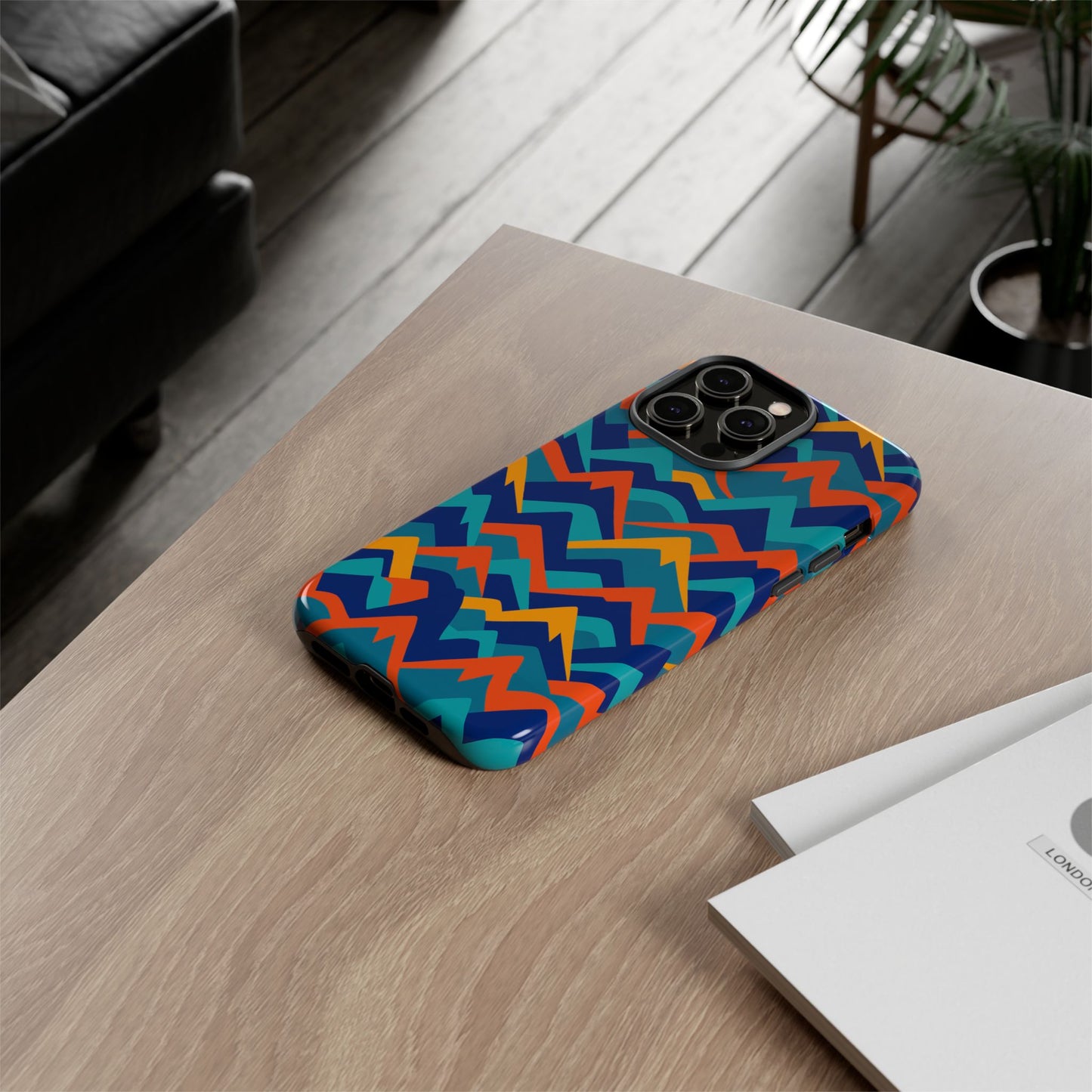 vibrant 3d mountain design protective phone case – stylish and durable cover compatible with iphone 13, 14, 15 & 16 – all models including pro, pro max & plus