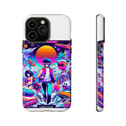 Skibidiverse Traveller Protective Phone Case with 3D Wrap Design, Durable UV Protection, Shock Absorption for Anime and Comic Culture Fans