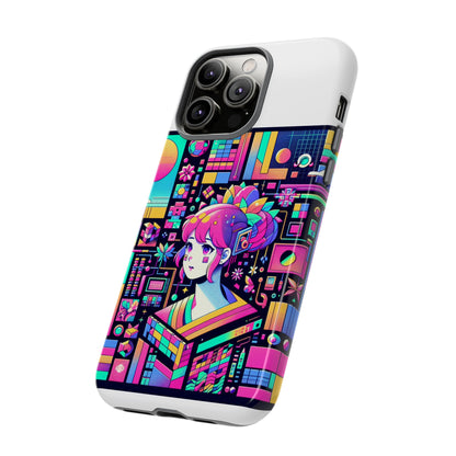 Ratio D Irl Protective Phone Case with 3D Wrap Design, UV Protected, Durable TPU Silicone, Shock Absorbent, Ideal for Anime and Comic Culture Fans