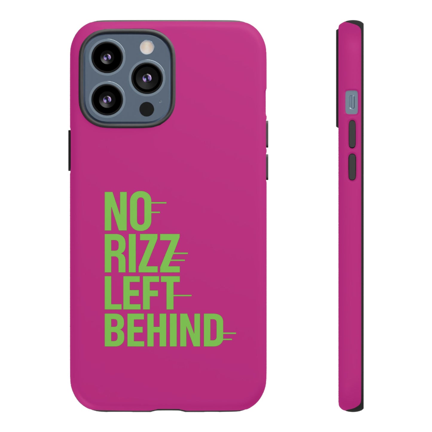 tough cases - no rizz left behind phone case for ultimate protection and style