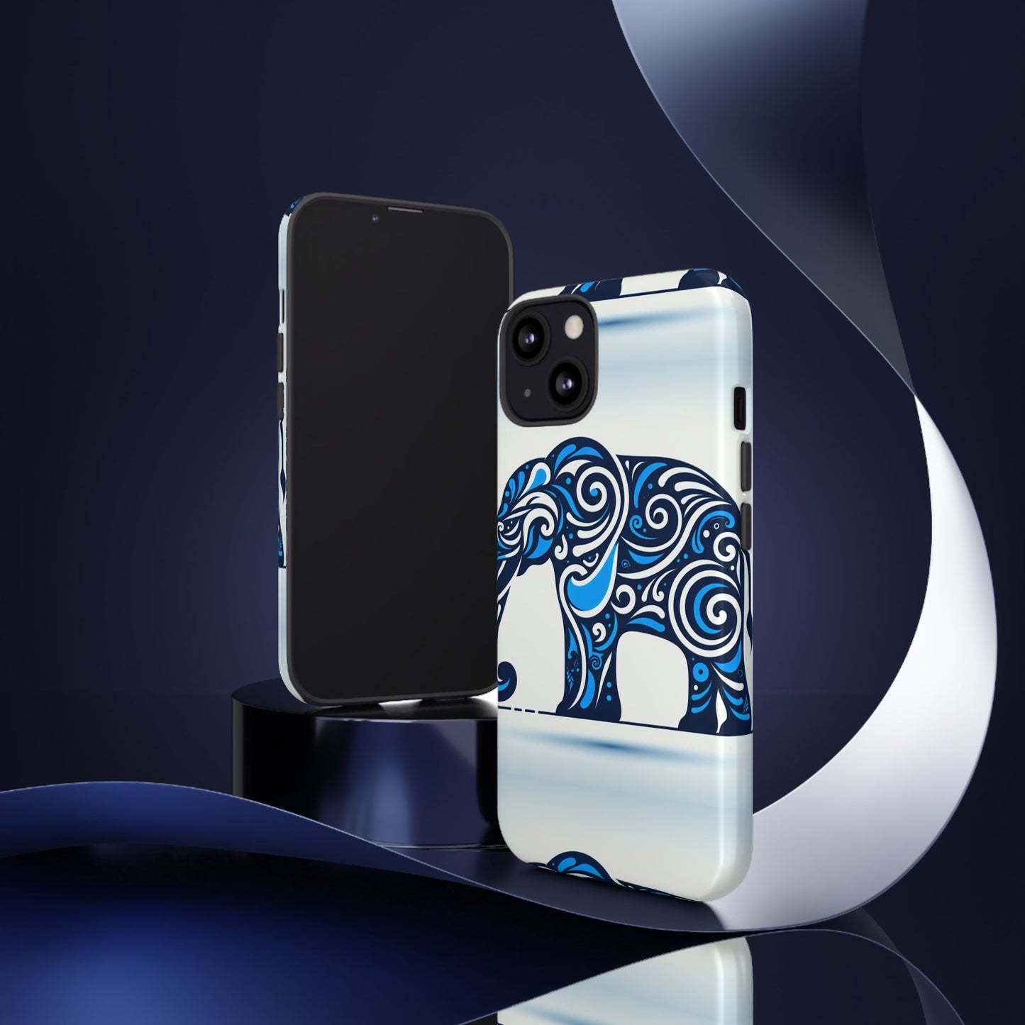 blue animal create 14 3d wrap protective phone case for smartphones with vivid anime and comic-inspired design uv protected shock absorbing durable tpu cover for tech enthusiasts and gift ideas