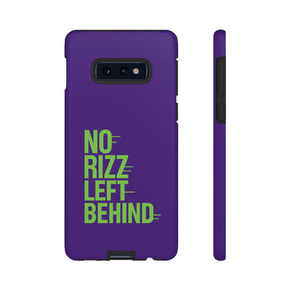 Tough Phone Case - No Rizz Left Behind - Durable, Stylish Protection for Active Lifestyles - Impact-Resistant, Dual Layer, Shock-Absorbing TPU - Perfect Gift for Tech Lovers