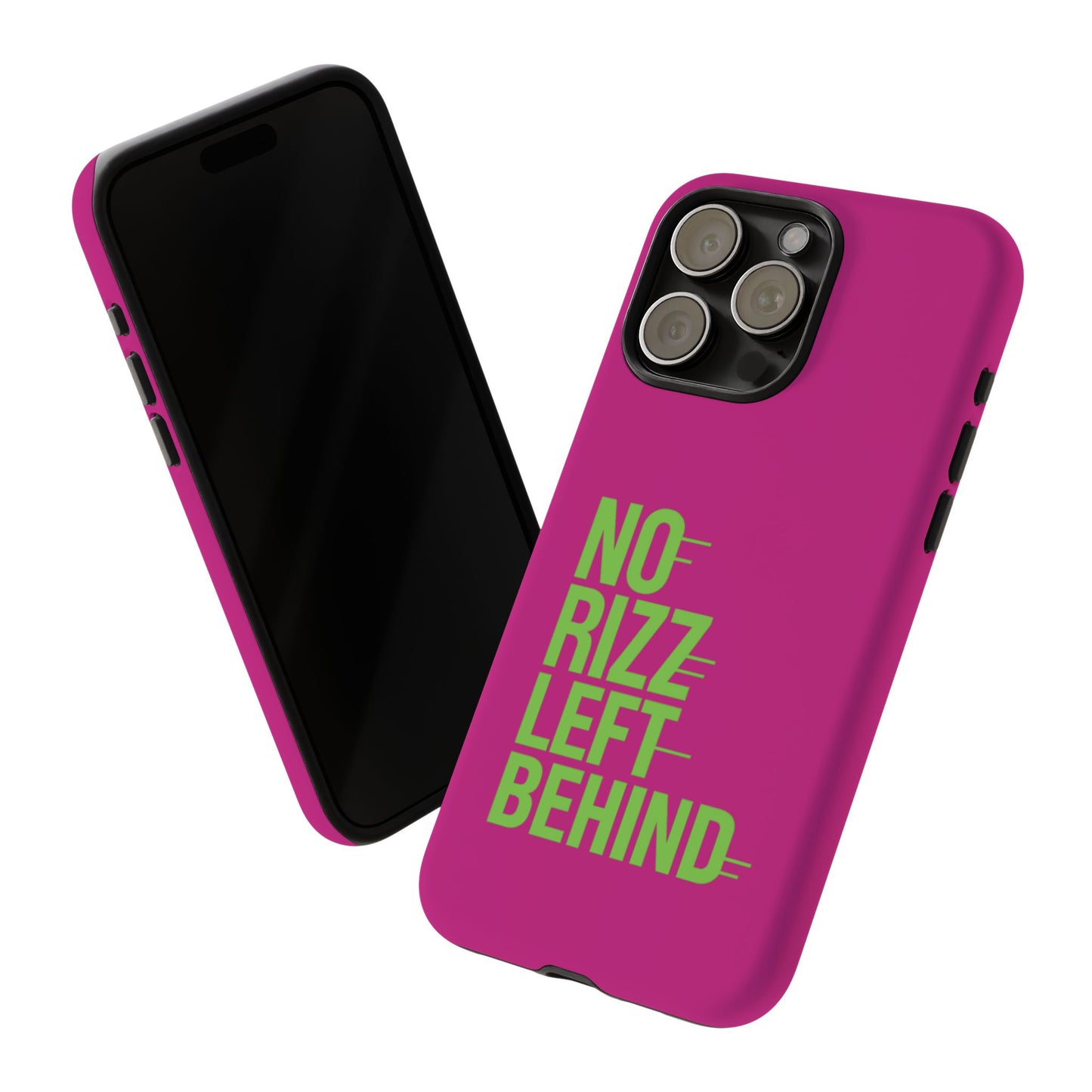 tough cases - no rizz left behind phone case for ultimate protection and style