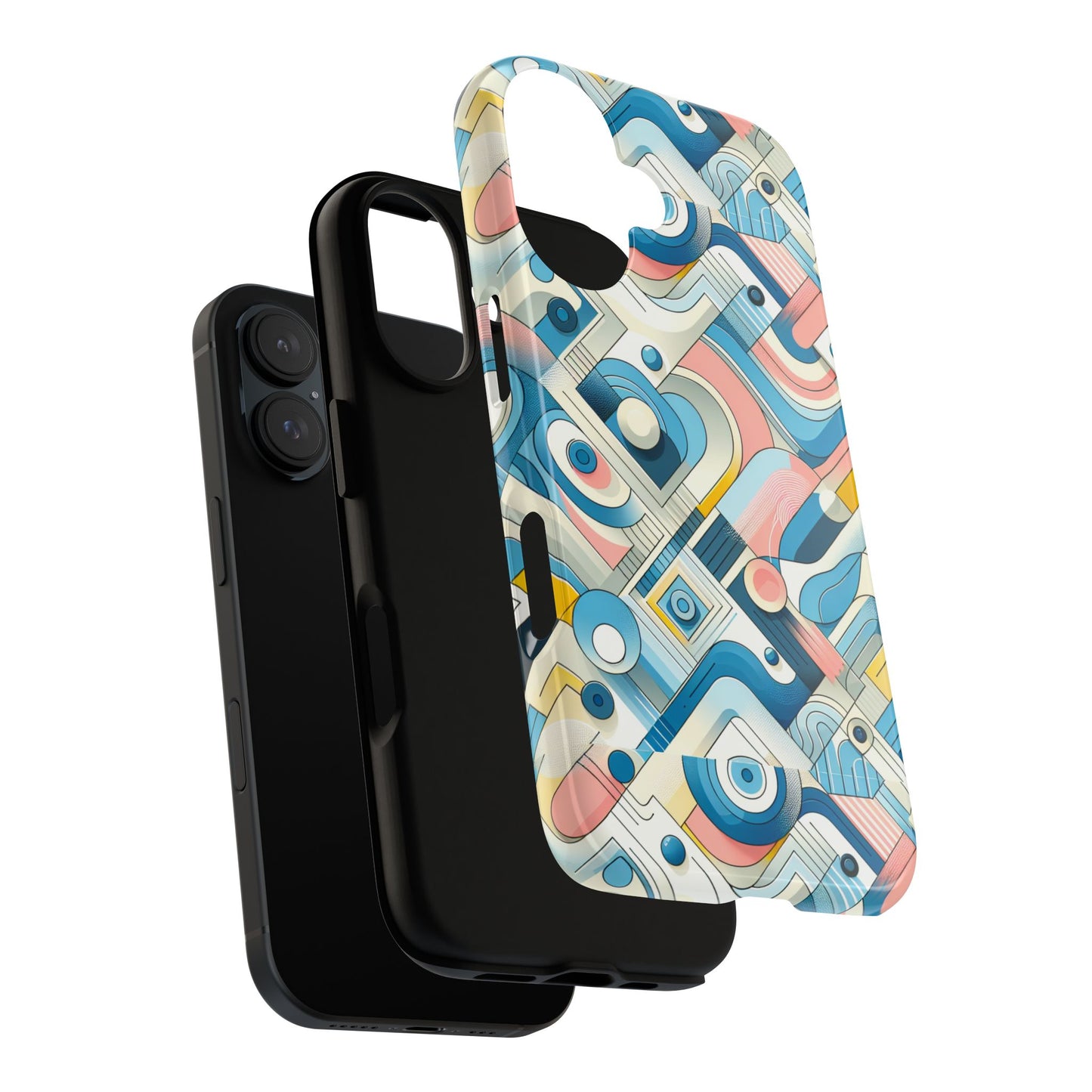 pattern image 4 vibrant 3d shockproof phone case for anime and comic fans