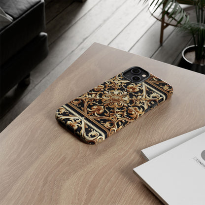 Pattern Image 5 Vibrant 3D Phone Case for Android and iPhone with Ornate Baroque Design Compatible with iPhone 13, 14, 15 & 16 – all models including Pro, Pro Max & Plus