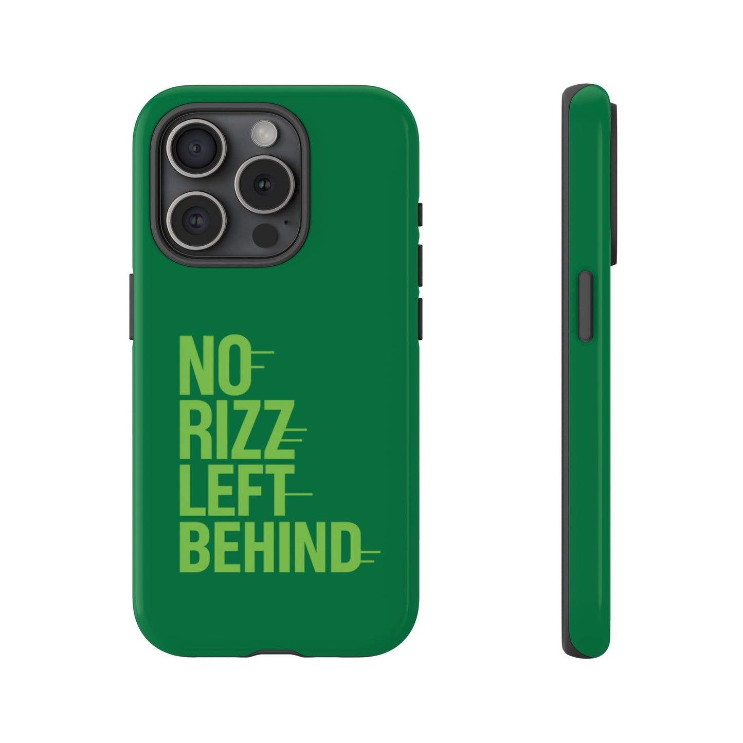 tough cases - no rizz left behind phone case for ultimate protection and style