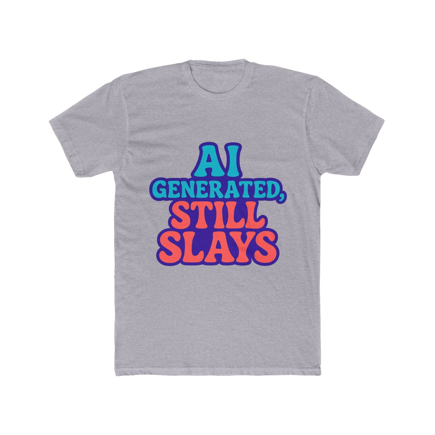 ai generated meme unisex t-shirt – multicolor graphic tee for casual wear by men & women