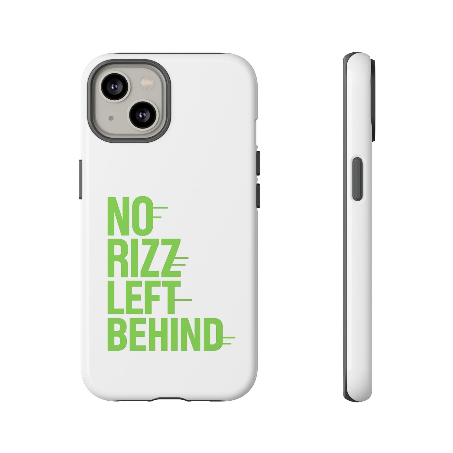 tough cases - no rizz left behind phone case for protection and style