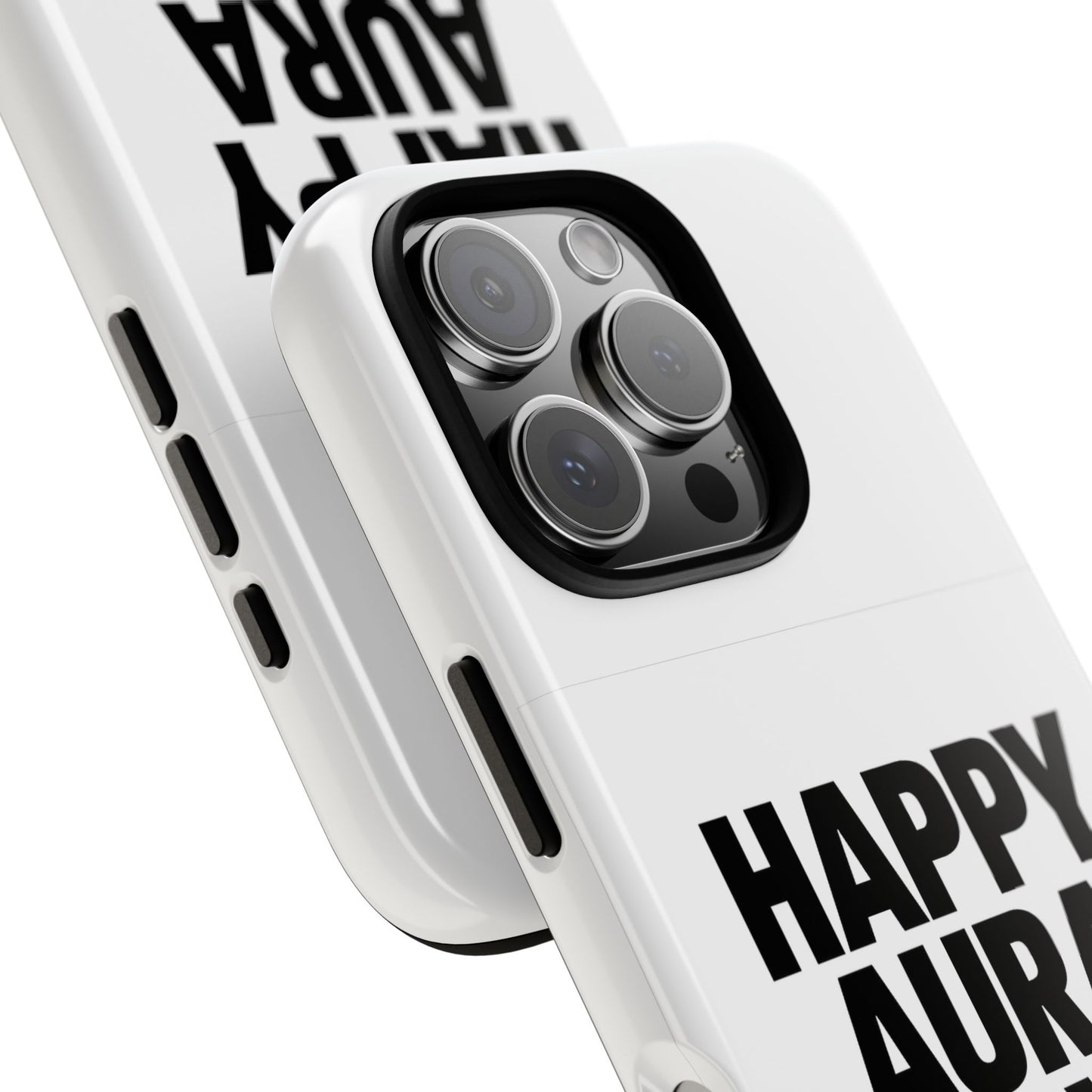 happy aura day phone case - tough, durable protection