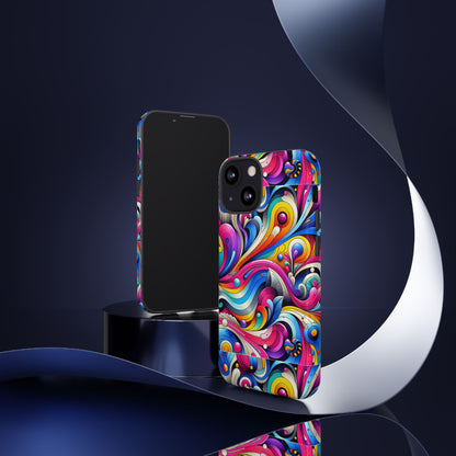 Pink Pattern Image 3 Phone Case with Vibrant 3D Wrap Design for Stylish Protection