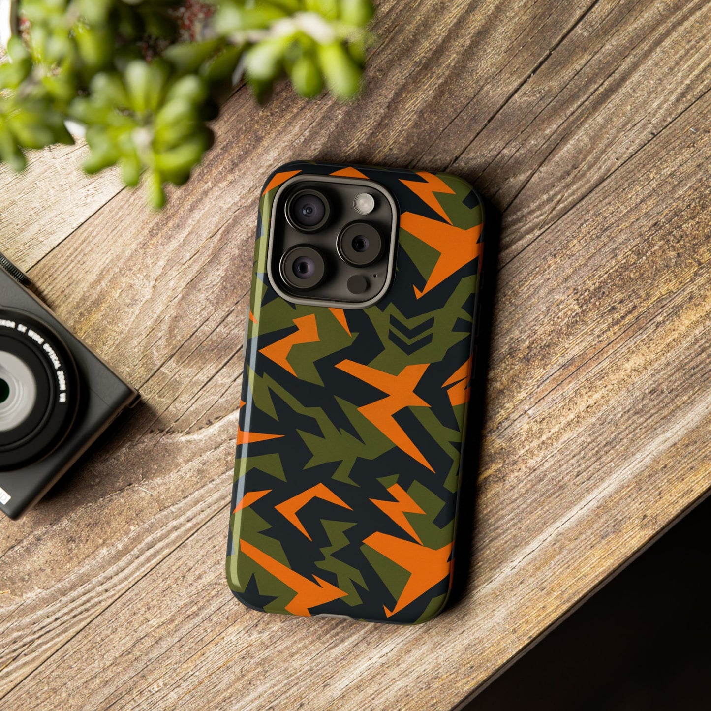 military camouflage 3d wrap protective phone case for bold expression and unique style compatible with iphone 13, 14, 15 & 16 – all models including pro, pro max & plus