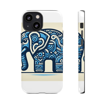 Vibrant 3D Elephant Design Phone Case for Stylish Protection and Unique Aesthetic Compatible with iPhone 13, 14, 15 & 16 – all models including Pro, Pro Max & Plus