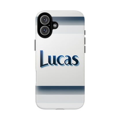 Coolname Lucas Blue 3D Wrap Protective Phone Case for Smartphones with Vibrant Anime and Comic Art Design Shockproof and UV Protected Durable TPU Cover