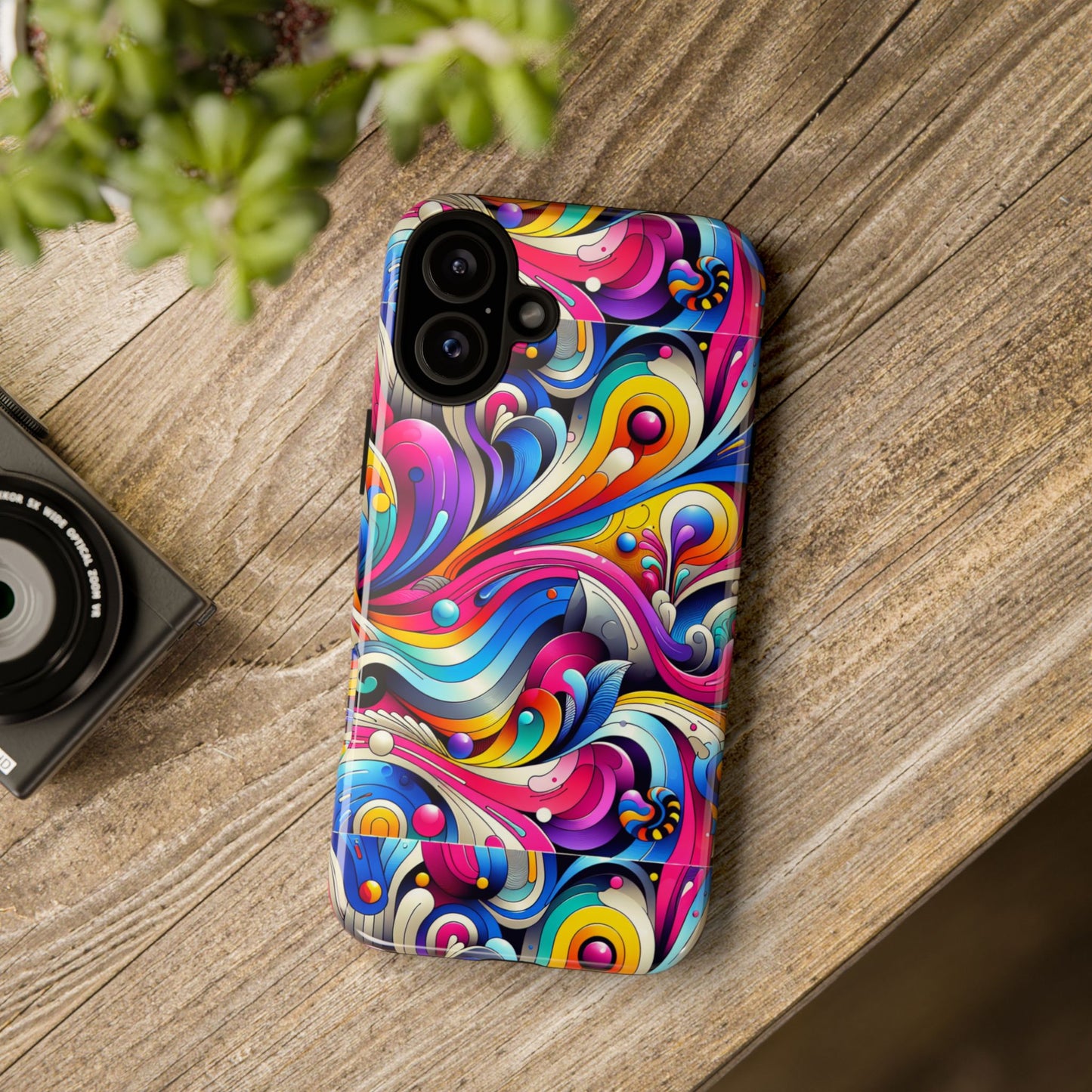 pink pattern image 3 phone case with vibrant 3d wrap design for stylish protection