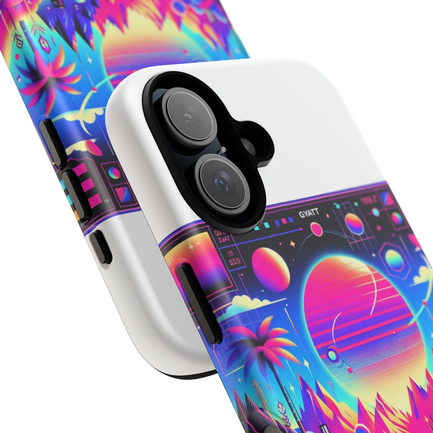 gyatt alert 3d wrap protective phone case for anime lovers