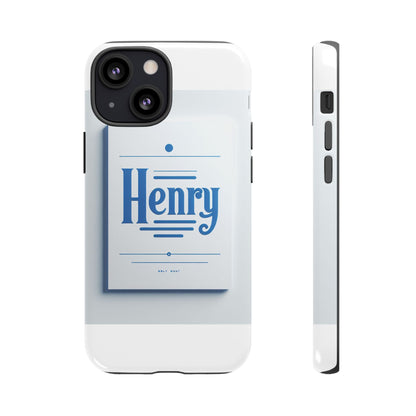 Stylish Blue Typographic Phone Case for Men and Women, Durable Protection, Unique Design, Compatible with iPhone 13, 14, 15 & 16 – all models including Pro, Pro Max & Plus