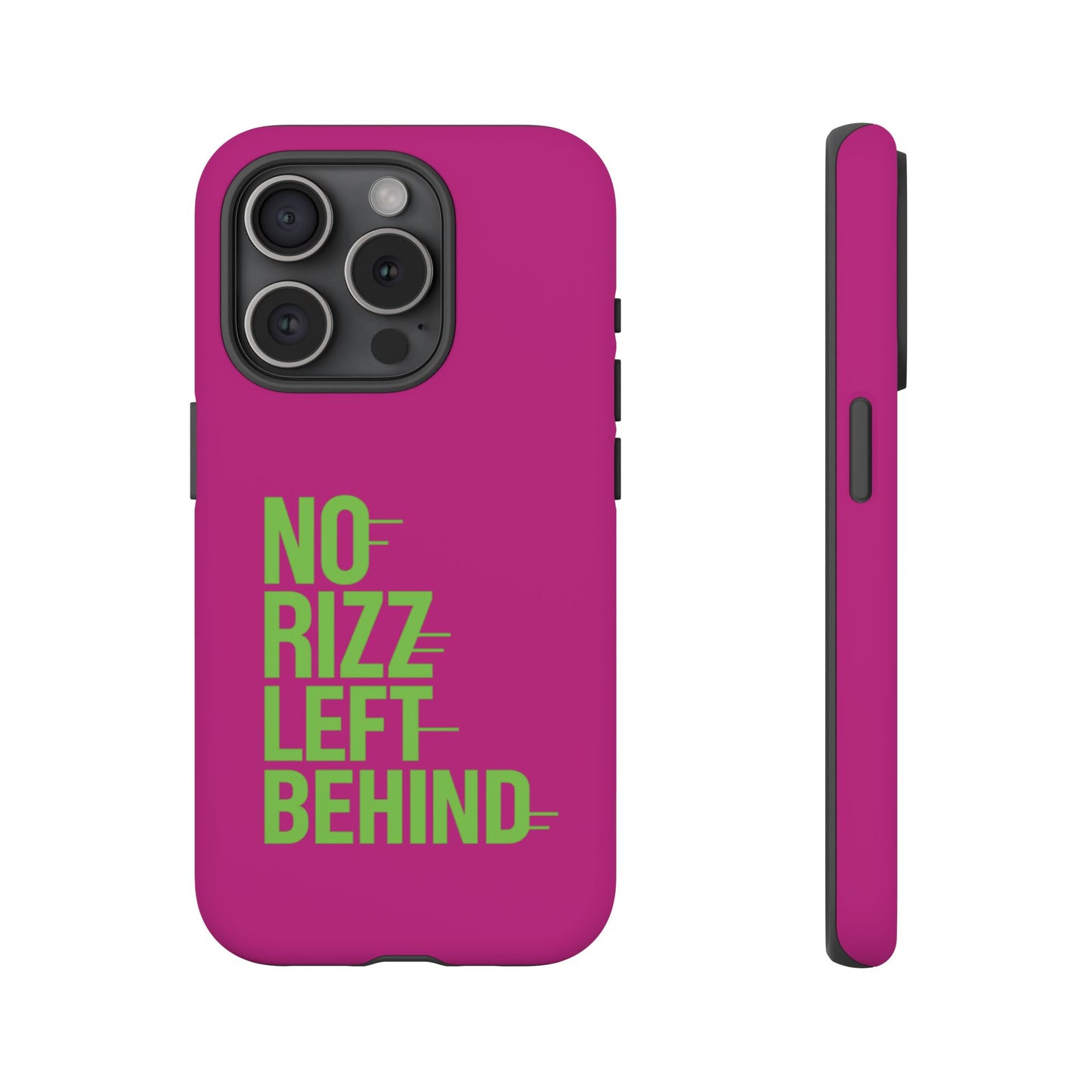 tough cases - no rizz left behind phone case for ultimate protection and style