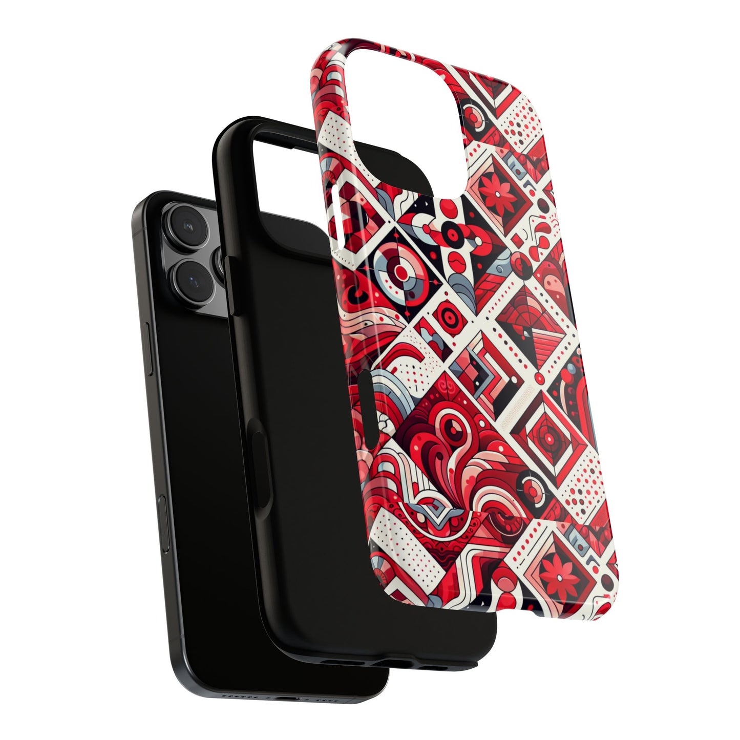 pattern image 10 vibrant 3d wrap phone case for anime and comic style protection