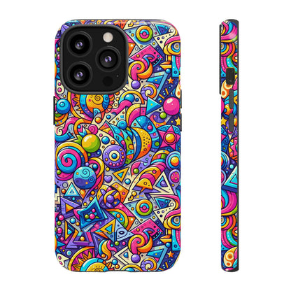 Pattern Image 7 Vibrant Protective Phone Case for Anime and Comic Fans