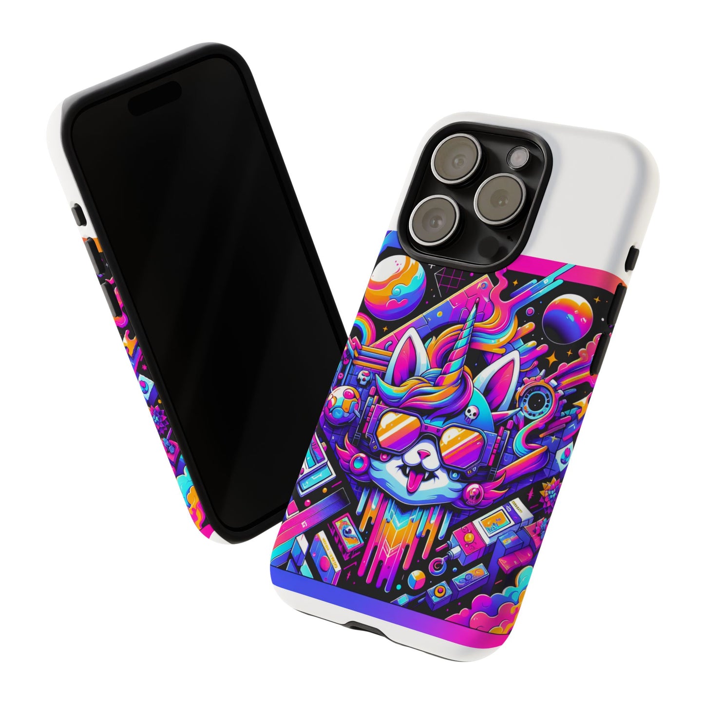 rizzed up and ready protective phone case for anime lovers