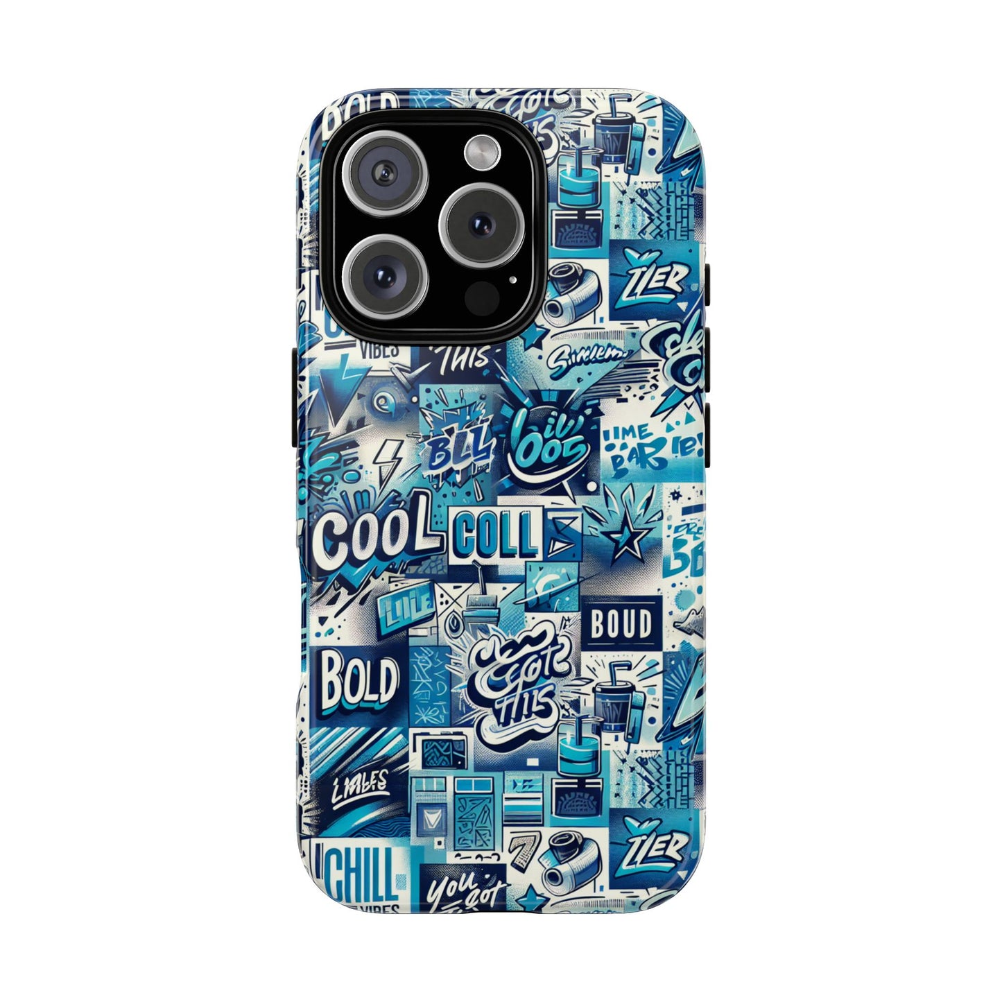 vibrant 3d graphic phone case with playful design for self-expression and stylish protection compatible with iphone 13, 14, 15 & 16 – all models including pro, pro max & plus