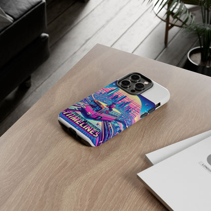 Bussin Through Timelines Protective Phone Case for Anime Lovers, Durable 3D Wrap Design, Shock Absorbent TPU Silicone, UV Protected, Stylish Accessory for Smartphones