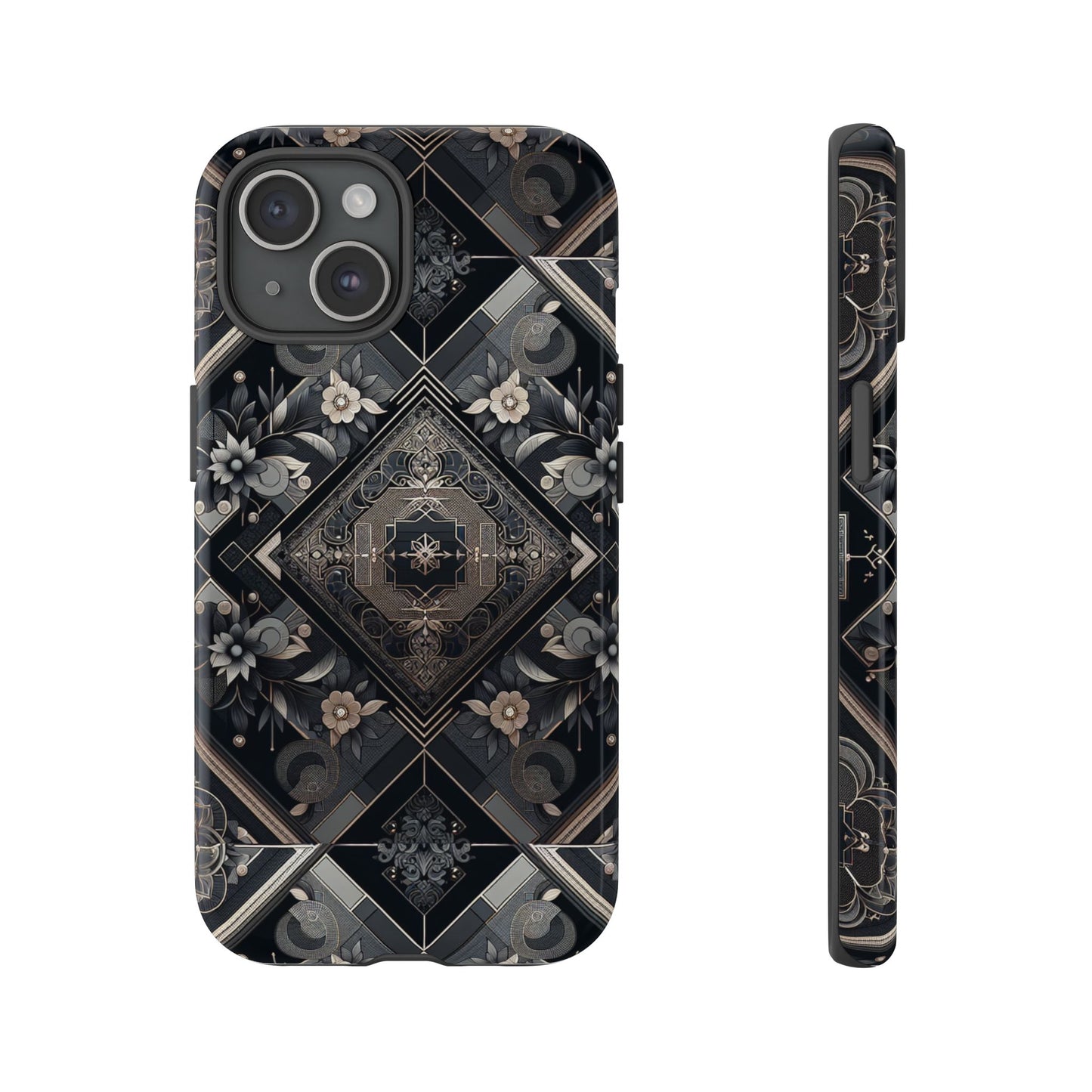 blackpattern image 3 vibrant shockproof phone case for anime and comic fans