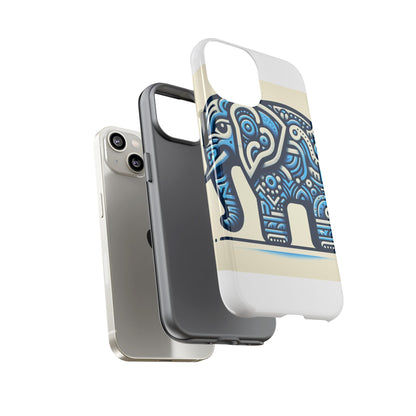 Vibrant 3D Elephant Design Phone Case for Stylish Protection and Unique Aesthetic Compatible with iPhone 13, 14, 15 & 16 – all models including Pro, Pro Max & Plus