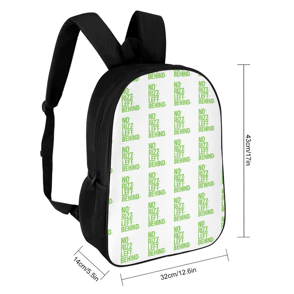 17 inch shoulder backpack for school and outdoor activities, durable 600d polyester, adjustable straps, side pockets, lightweight and versatile for kids and adults, ideal for travel and sports