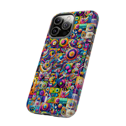 Pattern Image 3 Vibrant Shockproof Phone Case for Anime and Comic Fans - Stylish Protection and Colourful Art Finish – Compatible with iPhone 13, 14, 15 & 16 – all models including Pro, Pro Max & Plus
