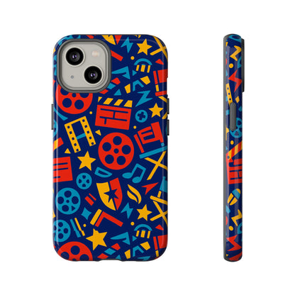 Vibrant 3D Movie Icons Protective Phone Case for Kids and Adults – Stylish Accessory – Compatible with iPhone 13, 14, 15 & 16 – all models including Pro, Pro Max & Plus