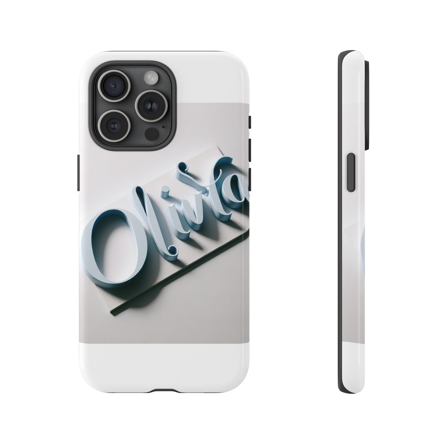 vibrant 3d blue name phone case for stylish protection – unique accessory for self-expression compatible with iphone 13, 14, 15 & 16 – all models including pro, pro max & plus