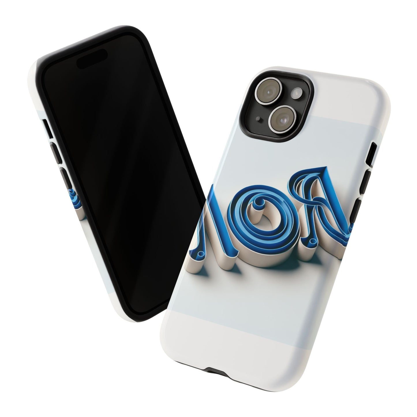 vibrant 3d wrap phone case in blue for stylish protection and self-expression compatible with iphone 13, 14, 15 & 16 – all models including pro, pro max & plus