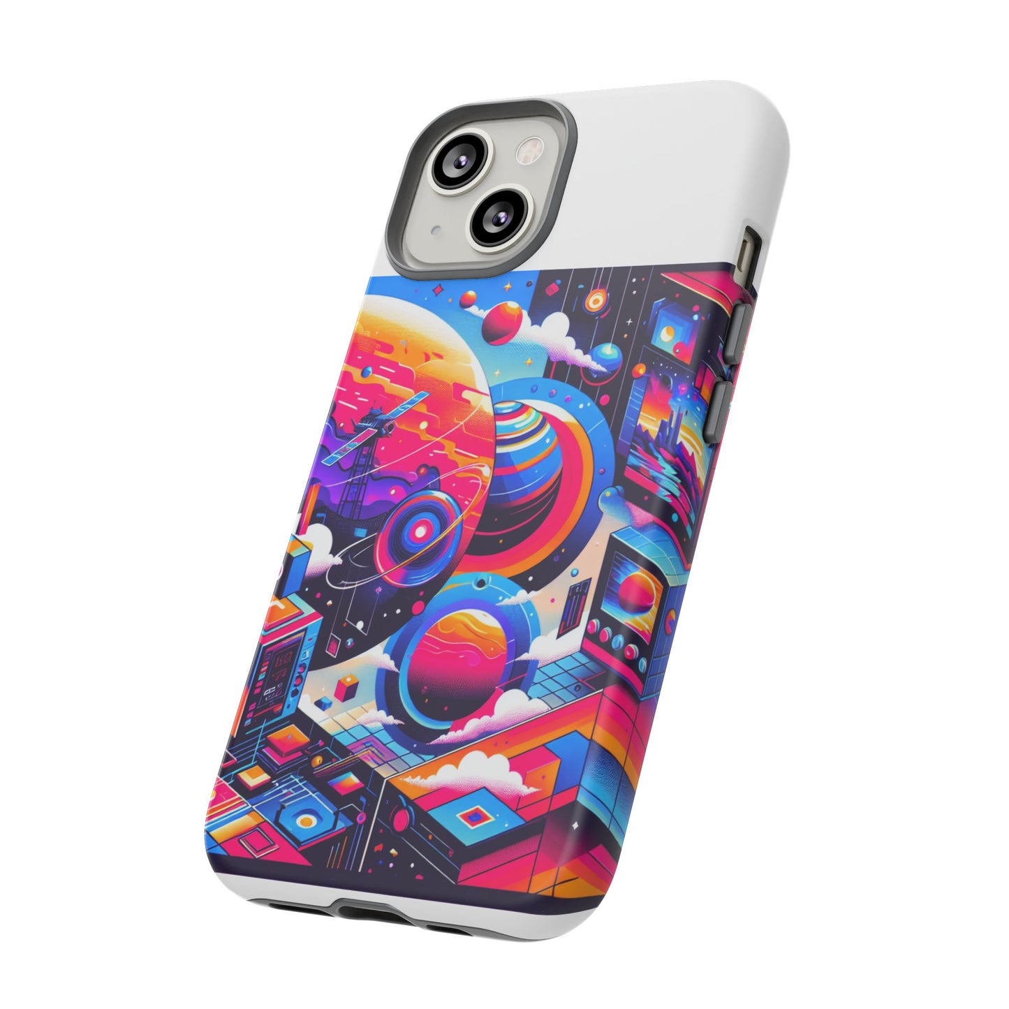 ohio core energy protective phone case with 3d wrap design, durable tpu silicone, uv protected, anime and comic inspired, ideal gift for tech enthusiasts