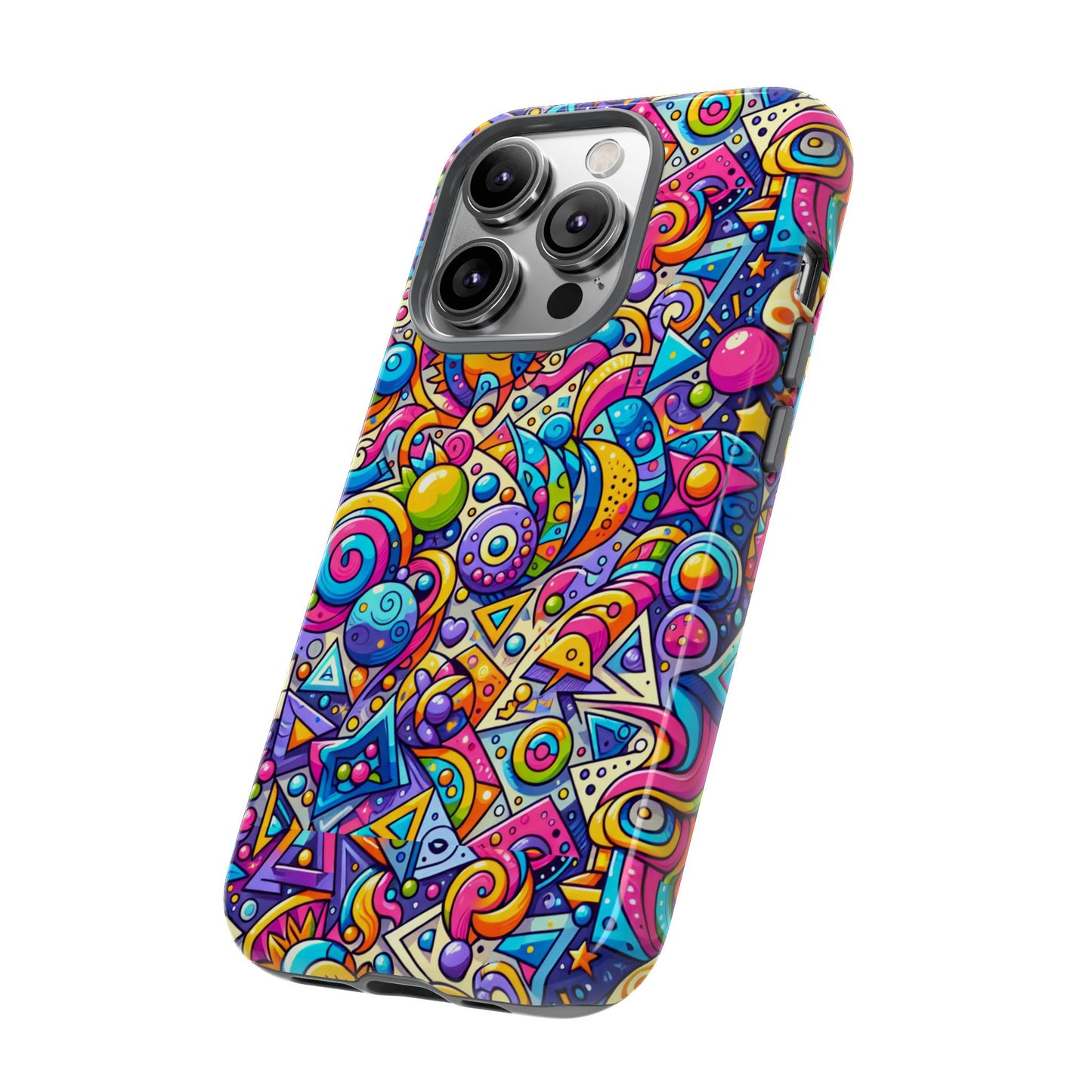 pattern image 7 vibrant protective phone case for anime and comic fans