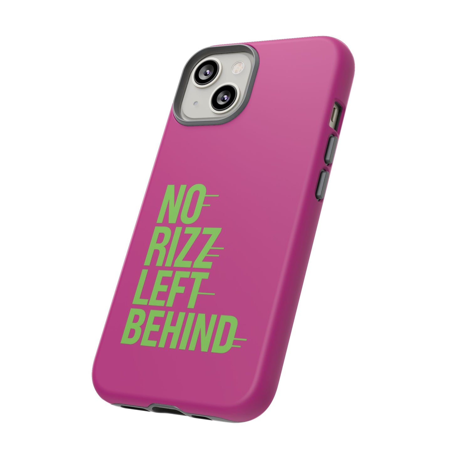 tough cases - no rizz left behind phone case for ultimate protection and style