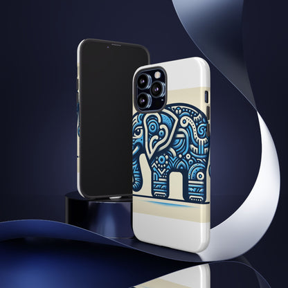 Vibrant 3D Elephant Design Phone Case for Stylish Protection and Unique Aesthetic Compatible with iPhone 13, 14, 15 & 16 – all models including Pro, Pro Max & Plus