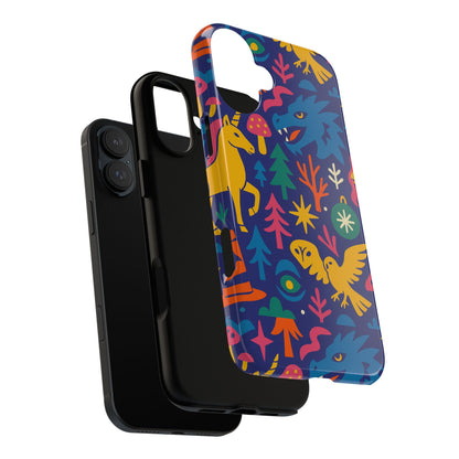 Vibrant Retro 3D Wrap Protective Phone Case with Funky Multicolour Design Stylish Accessory for Self-Expression Compatible with iPhone 13, 14, 15 & 16 – all models including Pro, Pro Max & Plus