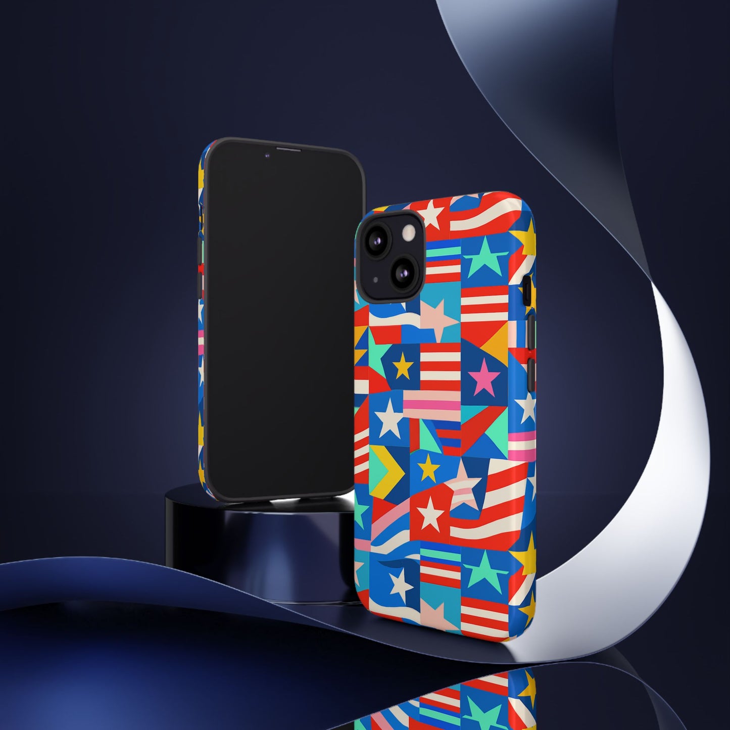 vibrant multicolour 3d wrap protective phone case – stylish accessory for unique expression compatible with iphone 13, 14, 15 & 16 – all models including pro, pro max & plus