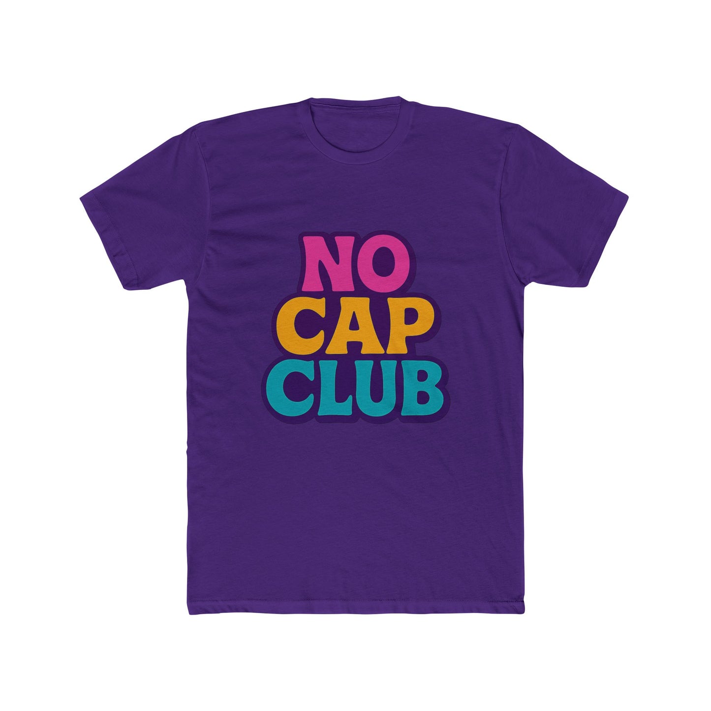 no cap club unisex t-shirt - multicolor meme graphic tee for casual wear, fun & trendy fashion