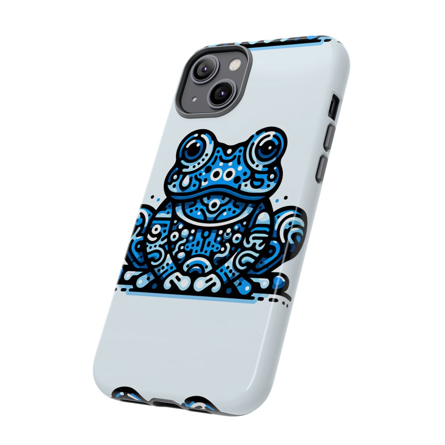 blue animal create 28 3d wrap protective phone case for smartphones shockproof durable tpu with vivid anime and comic design