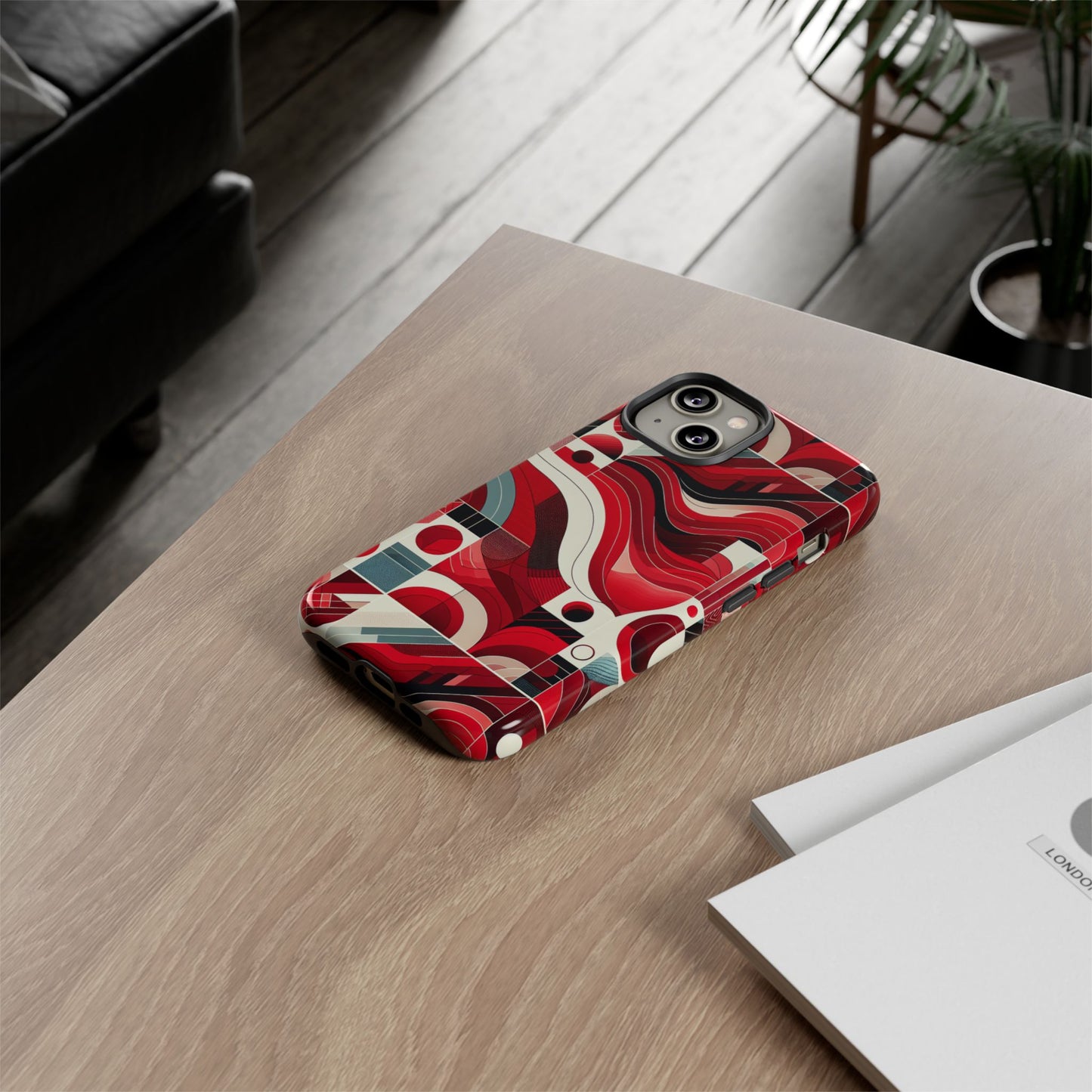 pattern image 2 vibrant shockproof phone case for anime and comic fans