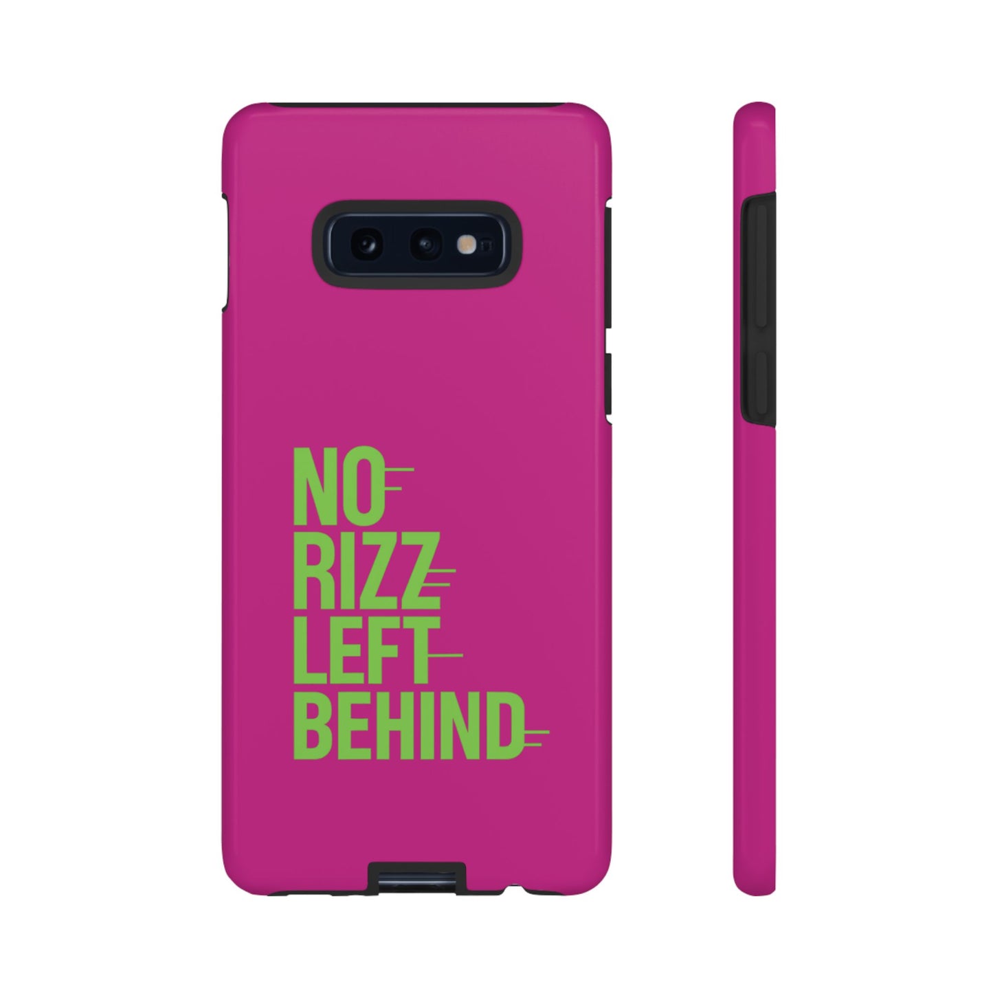 tough cases - no rizz left behind phone case for ultimate protection and style
