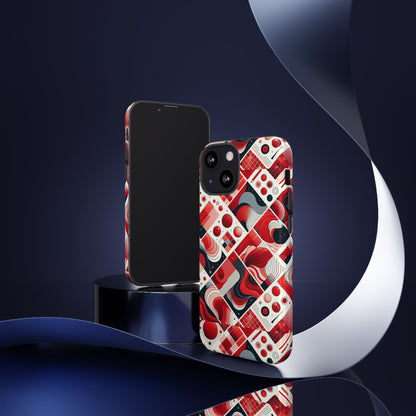 Pattern Image 7 Vibrant 3D Wrap Phone Case for Anime and Comic Fans - Bold Geometric Design for Stylish Protection Compatible with iPhone 13, 14, 15 & 16 – all models including Pro, Pro Max & Plus